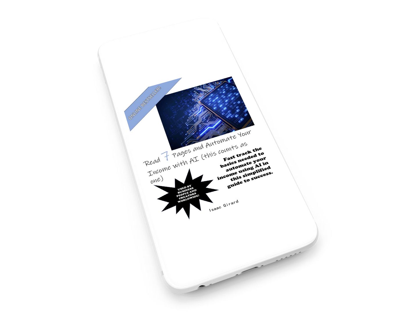 Read 7 Pages and Automate Your
Income with AI (this counts as
one)